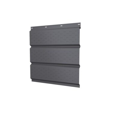 Софит металлический Grand Line полная перфорация 0,45 Drap  RAL 7004
