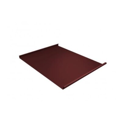 Фальц двойной стоячий 0,45 PE RAL 3009 оксидно-красный