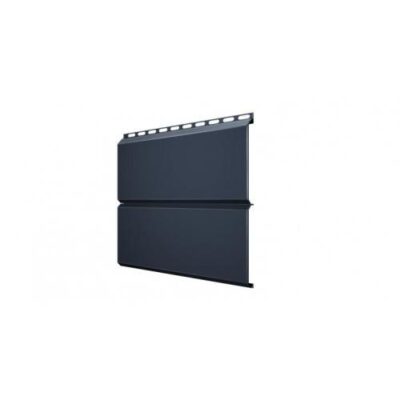 Металлический сайдинг ЭкоБрус , Grand Line 0,45 Drap RAL 7024 мокрый асфальт